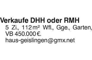 Haus kaufen in 73084 Salach, VERKAUFE DHH oder RMH