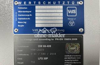 Gewerbeimmobilie mieten in 51399 Burscheid, Tresorraum, Werteraum, hochgesicherter Lagerraum,