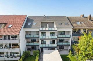 Wohnung kaufen in 63743 Aschaffenburg, Aschaffenburg - GARTENIDYLLE IN ASCHAFFENBURG-OBERNAU - exklusiver Neubau mit Privatsphäre auf 106m²