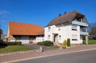 Haus kaufen in 36284 Hohenroda, Hohenroda - WEITLÄUFIG!!! Ein- Zweifamilienwohnhaus mit Zwischenbau, Scheune und 8206 m² Grundstück