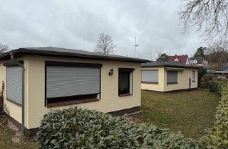 Haus kaufen in 19395 Plau, Plau am See - 3 Bungalows mit Bootshaus & Privatsteg am Plauer See (Quetzin)