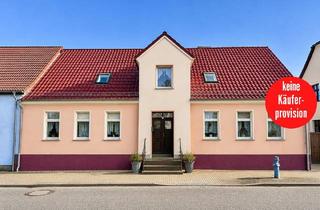 Einfamilienhaus kaufen in 17326 Brüssow, Brüssow - HORN IMMOBILIEN ++ großes Einfamilienhaus in Brüssow bei Löcknitz