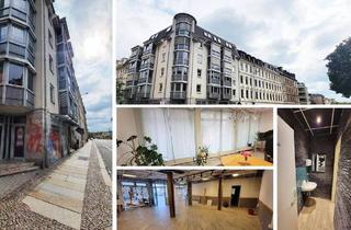 Haus kaufen in 04277 Leipzig, Leipzig - Vielfältige GE aus 3 Teilflächen - Büro-Laden- & Gastrofl., gr. Schaufenster, Lift, Keller