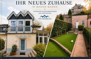 Wohnung kaufen in 76530 Innenstadt, Einzigartige Stadtwohnung mit eigenem Garten & Turm in Bestlage von Baden-Baden