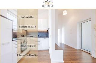 Wohnung kaufen in 34125 Wesertor, Frisch vermietete 2ZKB mit Stellplatz + Einbauküche!