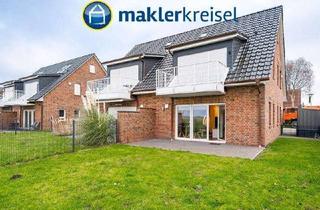 Wohnung kaufen in 26553 Dornum, Modern wohnen am Meer – Erdgeschosswohnung mit Garten & Weitblick in Neßmersiel