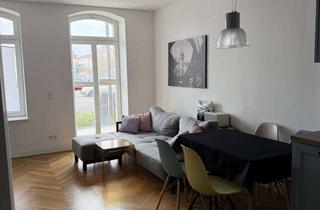 Wohnung mieten in Markranstädter Str. 19, 04229 Plagwitz, Plagwitz möbliertes 2-Zimmer-Apartment, 2 Bäder, Balkon, Garten