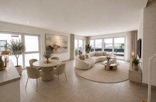Wohnung mieten in Frankfurter Str. 92a, 63500 Seligenstadt, Moderne 3-Zimmer-Dachgeschosswohnung auf zwei Ebenen mit Kücheninsel, Balkon & 2 Stellplätzen