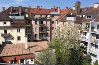 Wohnung mieten in Pferseerstraße 7a, 86150 Innenstadt, Thelottviertel, 3-Zi-topsanierte Gartenwhg., EBK & Bad neu, hell & ruhig, TG-Platz opt., nahe Hbf.!