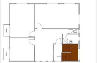 Wohnung mieten in Obere Bachstraße 29, 68753 Waghäusel, Helle 3,5-Zimmer Wohnung in Waghäusel