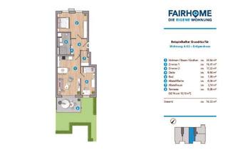 Wohnung mieten in Mauerfeldchen 66, 52146 Würselen, Komfortable 3-Zimmer Neubauwohnung mit Garten und Einbauküche – Einziehen und Wohlfühlen