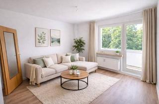 Wohnung mieten in 07549 Lusan, Charmante 2-Zimmer-Wohnung in gepflegter Anlage mit Balkon und Blick ins Grüne