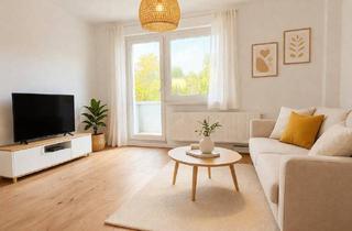 Wohnung mieten in 07549 Lusan, Schöne 2-Zimmer-Erdgeschosswohnung in gepflegter Anlage mit Balkon