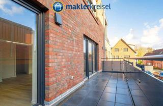 Wohnung mieten in 26427 Esens, MIETE: Moderne Neubauwohnung mit großem Balkon – Erstbezug im Herzen von Esens