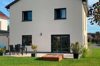 Haus kaufen in 04687 Trebsen, gemütliches Stadthaus für die junge Familie in neuer Siedlung