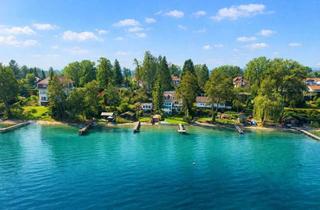Haus kaufen in 82402 Seeshaupt, Einzigartiges Anwesen am See mit privaten Steg. Im Einklang mit der Natur.