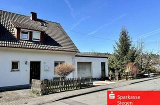 Einfamilienhaus kaufen in 57271 Hilchenbach, Grundsolides Einfamilienhaus mit Potential in Hilchenbach-Allenbach