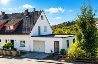 Einfamilienhaus kaufen in 57271 Hilchenbach, Grundsolides Einfamilienhaus mit viel Privatsphäre in Hilchenbach-Allenbach