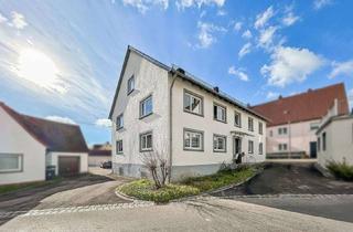 Einfamilienhaus kaufen in 91602 Dürrwangen, Einfamilienhaus mit neuer Pelletheizung & PV-Anlage