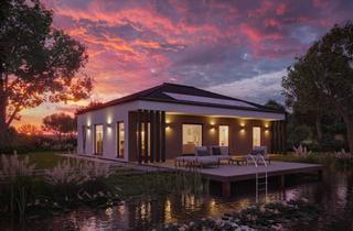 Haus kaufen in 26683 Saterland, Barrierefreier Fertighaus-Bungalow: Wohlfühl-Raum, perfektgeplant, zuverlässig gebaut