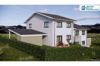 Doppelhaushälfte kaufen in 94474 Vilshofen, KfW 40 Neubau-Doppelhaushälfte in Pleinting - modernes Wohnen für junge Familien!