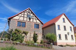 Bauernhaus kaufen in 07407 Uhlstädt-Kirchhasel, Landlust pur: Historisches Bauernhaus mit Nebengebäude und Weitblick auf 2.450 m²