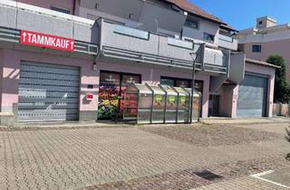 Gewerbeimmobilie mieten in Ulmer Strasse, 71732 Tamm, 410 qm-VERKAUFSFLÄCHE + Anlieferung & Lager & Kühlräume * ideal als SB-Supermarkt * 40 Parkplätze