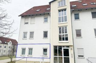 Wohnung mieten in Dr.-Külz-Straße 46, 01589 Riesa, ***ENTSPANNT WOHNEN*** ... Zweiraumwohnung mit Einbauküche, Terrasse und Gartenanteil ab sofort zu vermieten