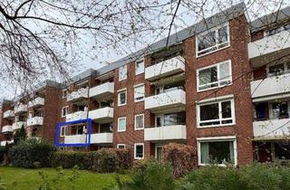 Wohnung kaufen in 22549 Hamburg, Praktisch, schön und ruhig gelegen... Wohnbereich über 35m2, Vollbad, Balkon, Keller