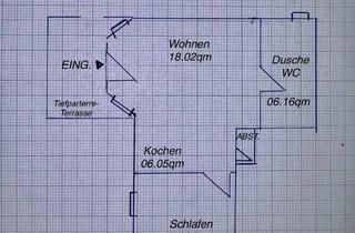 Wohnung mieten in 64401 Groß-Bieberau, 1,5-Zimmer Wohnung zu vermieten