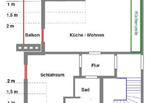 Wohnung mieten in 79189 Bad Krozingen, Helle 2‑Zimmer‑Dachgeschosswohnung 50 m² mit Süd‑Balkon, Einbauküche & Stellplatz