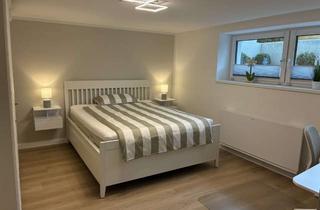 Wohnung mieten in 41352 Korschenbroich, Möblierte 2 Zimmer-Souterrainwohnung auf Zeit mit gehobener Ausstattung in Korschenbroich-Glehn