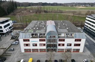 Büro zu mieten in 83026 Rosenheim, 1.390 m² Büro vormals Fitnessstudio im Aicherpark zum Neuausbau!