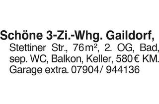 Wohnung mieten in 74405 Gaildorf, Schöne 3-Zi.-Whg. Gaildorf