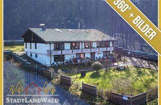 Einfamilienhaus kaufen in 66996 Ludwigswinkel, Ludwigswinkel - Seeblick inklusive - Großzügiges Einfamilienhaus mit ELW - Waldrandlage am Saarbacher Hammer