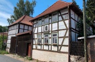 Reihenhaus kaufen in 99734 Nordhausen, Nordhausen - Einfamilienhaus + Scheune 1700m2 Grundstück bei Nordhausen
