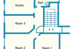 Wohnung kaufen in 67063 Ludwigshafen, Ludwigshafen am Rhein - 3 Zimmer Wohnung in Ludwigshafen Friesenheim
