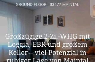 Wohnung kaufen in 63477 Maintal, Maintal - Großzügige 2-Zi,-WHG mi Loggia von Privat ohne Makler Provision