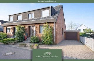 Doppelhaushälfte kaufen in 47805 Krefeld, Krefeld / Dießem/Lehmheide - Krefeld: teilmodernisierter Doppelhausklassiker mit Wintergarten, Garage und Ausbaupotenzial!