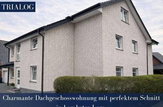Wohnung kaufen in 33428 Harsewinkel, Charmante Dachgeschosswohnung mit perfektem Schnitt in begehrter Lage
