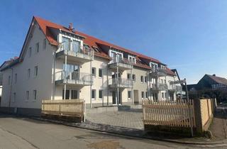 Wohnung kaufen in 35274 Kirchhain, Wohnen auf der Sonnenseite! Vermietete 2 Zimmer - Neubauwohnung!