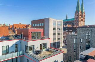 Wohnung kaufen in 23552 Innenstadt, Dachterrasse, Aufzug & Tiefgarage - Wohnen in den Altstadthöfen