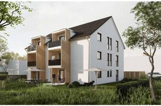 Wohnung kaufen in 93128 Regenstauf, KfW40 Neubau - 3 Zimmer DG mit Südbalkon