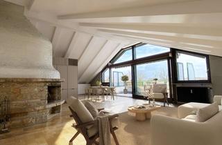 Wohnung kaufen in 70806 Kornwestheim, Extragroße DG-Studio-ETW mit Panoramablick ins Grüne in gepflegtem 3 FH