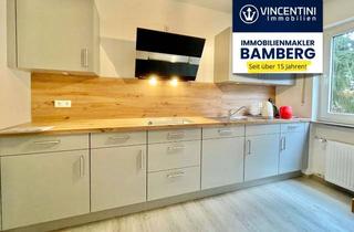 Wohnung kaufen in 96103 Hallstadt, Renovierte EG 4-Zimmer WHG mit Balkon, Einbauküche und Garage