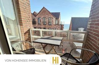 Wohnung mieten in Sandwall, 25938 Nieblum, Südbalkon mit Meerblick direkt an der Promenade