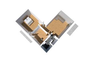 Wohnung mieten in 74653 Künzelsau, Betreutes Wohnen : Großzügig geschnittene 3 Zi-Whg. (301) zum Wohlfühlen in Schloß Stetten