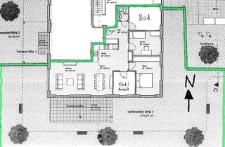 Wohnung mieten in 85055 Ingolstadt, Außergewöhnliche Gartenwohnung mit Privatcharakter – 4 Zimmer, Südgarten, Designbad