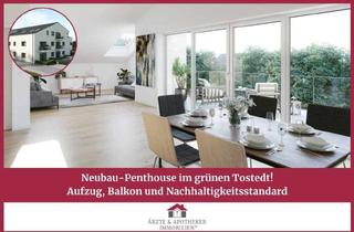 Penthouse mieten in 21255 Tostedt, Neubau-Penthouse im grünen Tostedt!Aufzug, Balkon & Nachhaltigkeitsstandard