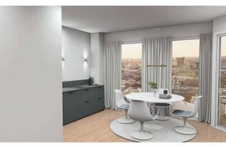 Wohnung mieten in Mariane- Von- Rantzau Straße, 10243 Friedrichshain, Oben angekommen- Leben auf 73 qm in der 17. Etage mit schöner Loggia